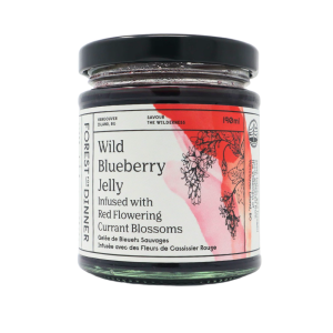 Wild Blueberry Jelly - Infused with Red Flowering Currant Blossoms